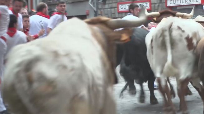 Vom Krieg zur Bullenjagd: Veteran kämpft in Pamplona