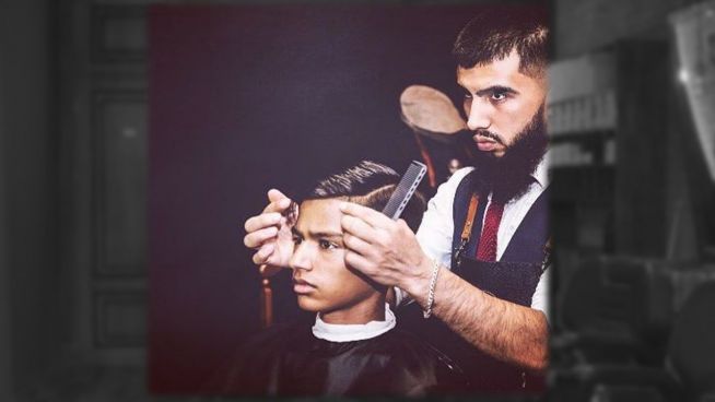 Flüchtling startet durch: Hipster-Barbier in Kiew