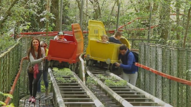 Ohne Strom, ohne Eintritt: Freizeitpark mit Muskelkraft